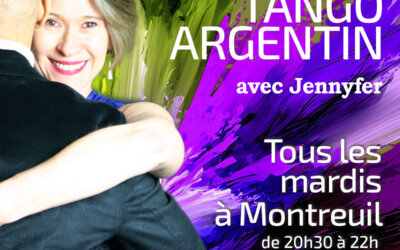 Cours de Tango Argentin débutants à Montreuil