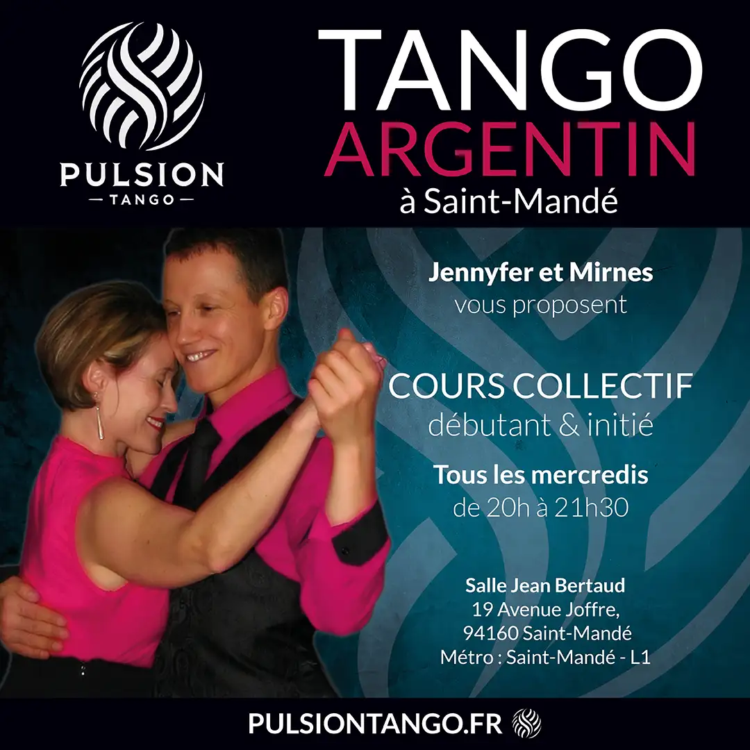 Pulsion tango cours de tango argentin